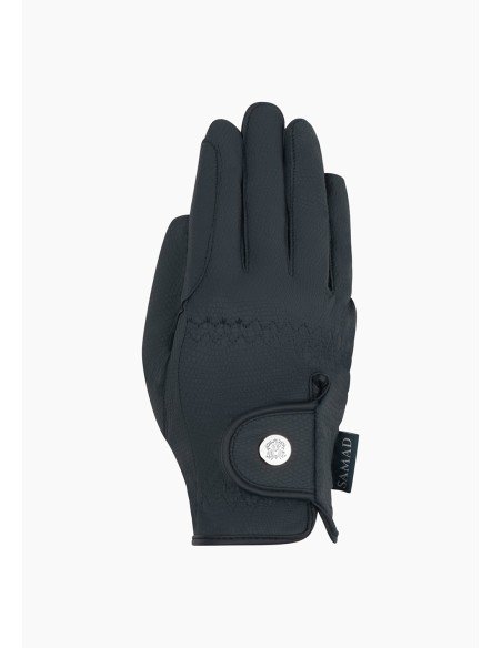 ATLAS RIDING GLOVES SILVER (NAVY BLUE)