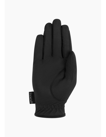 ATLAS RIDING GLOVES SILVER (BLACK)