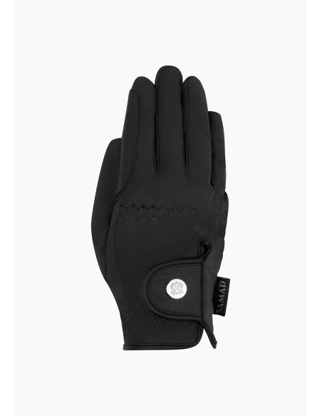 ATLAS RIDING GLOVES SILVER (BLACK)