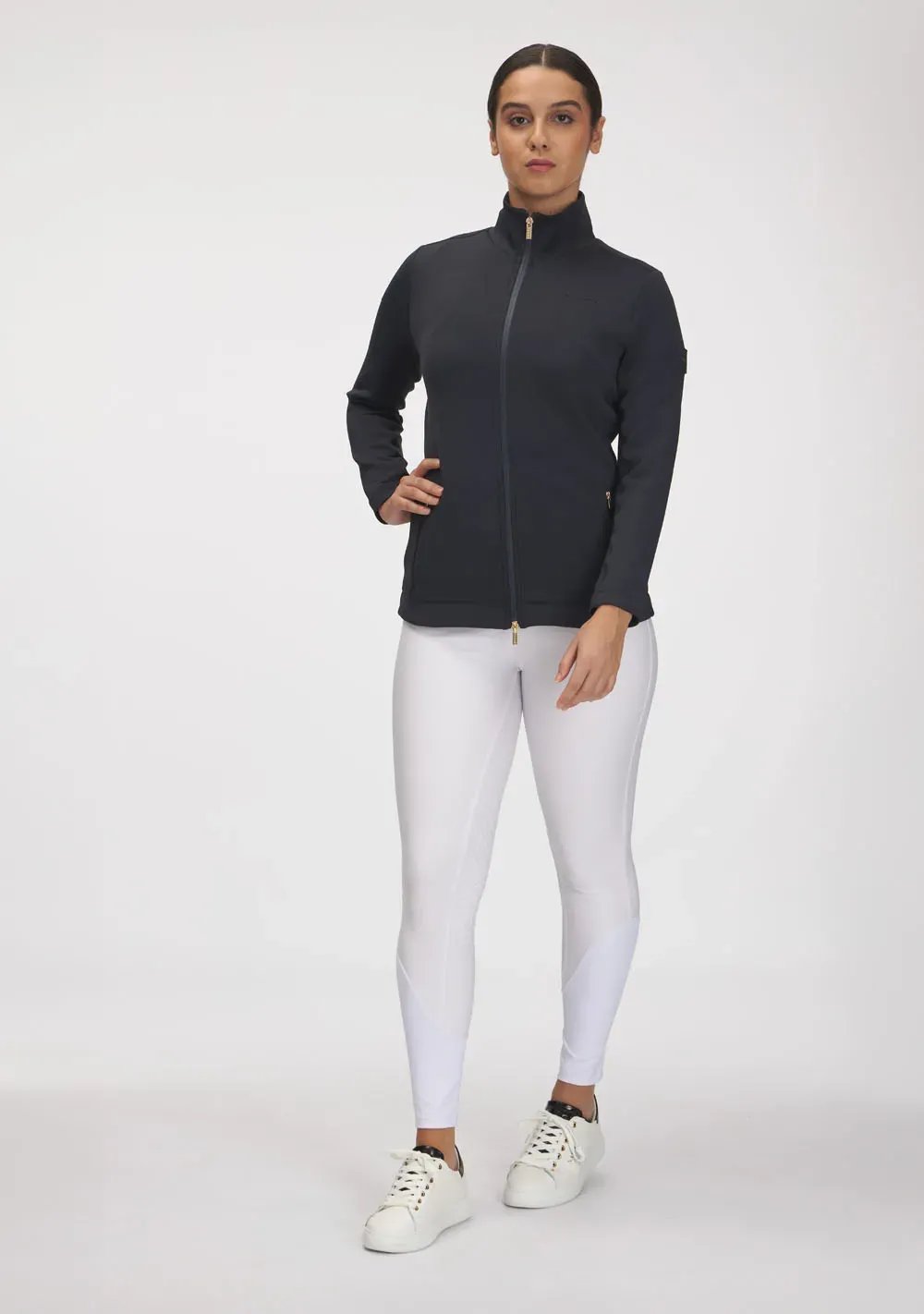 SUDADERA CON CREMALLERA EPONA (NAVY BLUE)