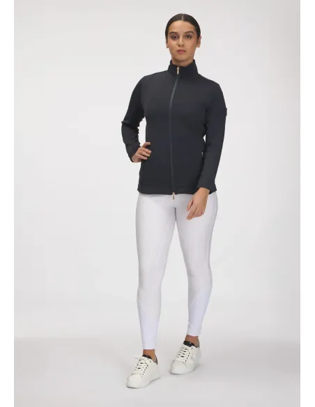 SUDADERA CON CREMALLERA EPONA (NAVY BLUE)