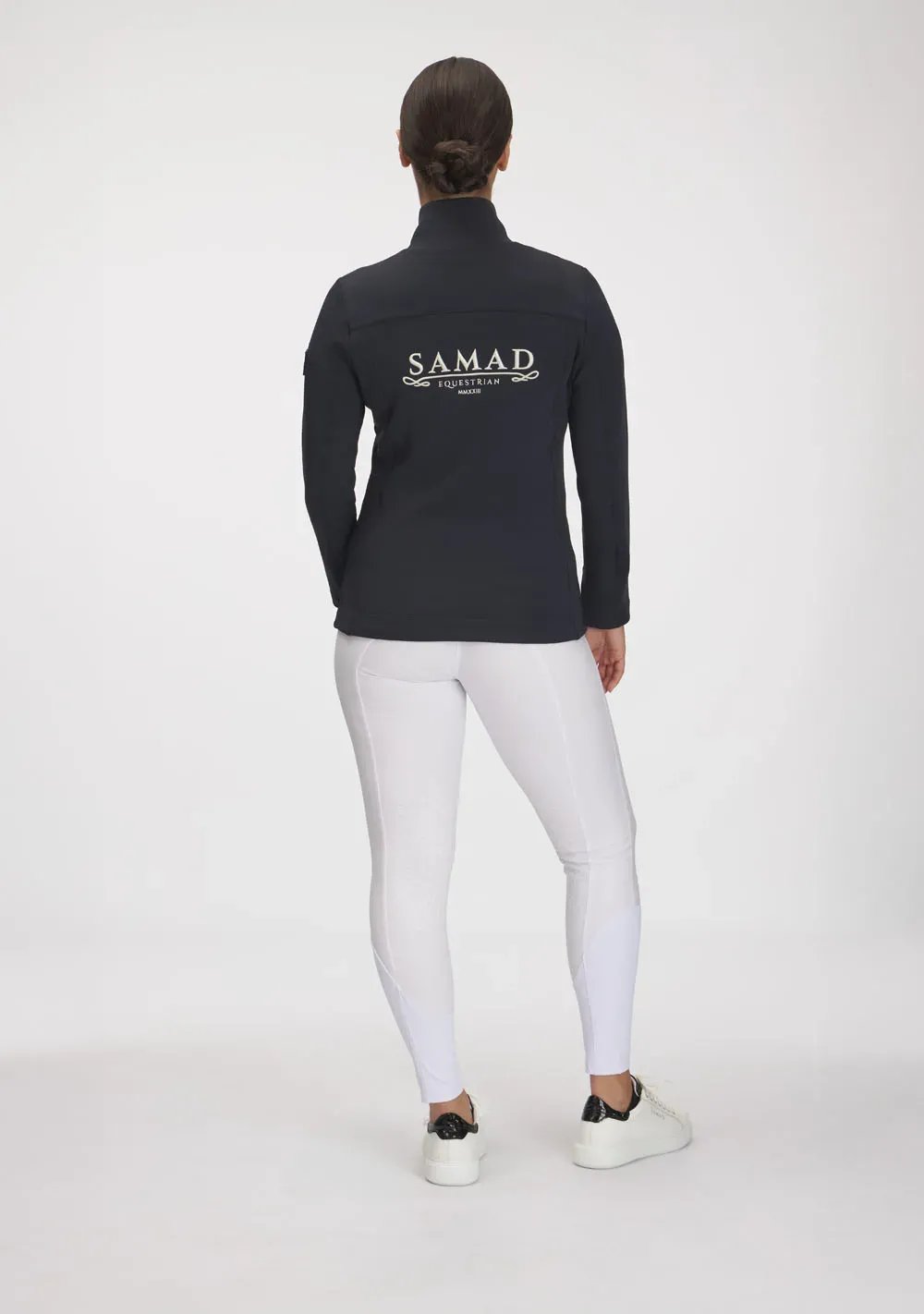 SUDADERA CON CREMALLERA EPONA (NAVY BLUE)