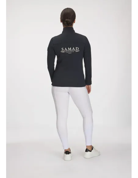 SUDADERA CON CREMALLERA EPONA (NAVY BLUE)