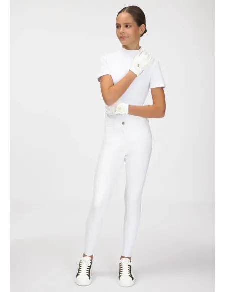 ATLAS RIDING GLOVES GOLD (WHITE)