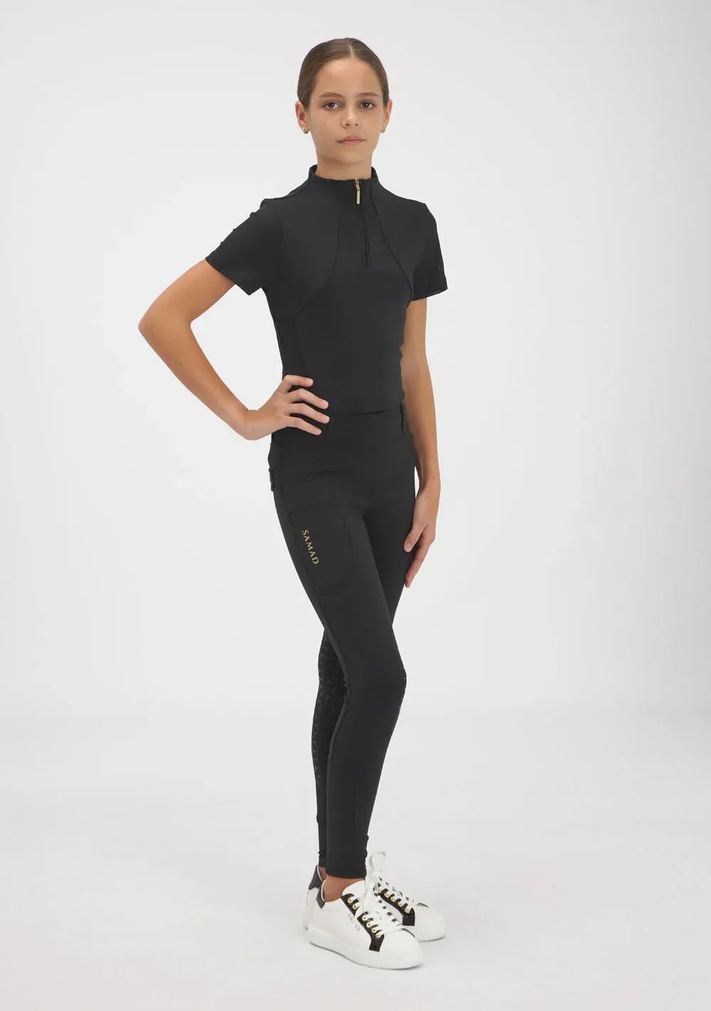 LEGGINGS TEIDE JUNIOR (NEGRO) 2