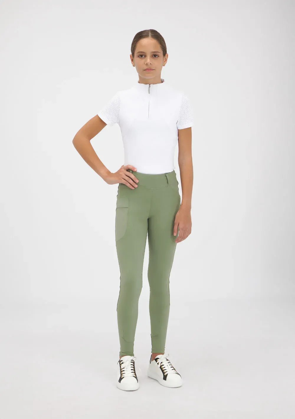 LEGGINGS JUNIOR TEIDE JUNIOR (VERDE) 2
