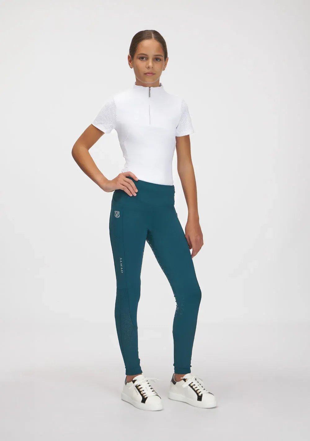 LEGGINGS HORIZON JUNIOR (AZUL PETRÓLEO)